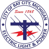 bay city electric light and power logo