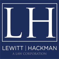 Lewitt Hackman Shapiro Marshall and Harlan A Law Corporation logo