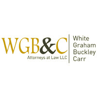 White Graham Buckley and Carr logo